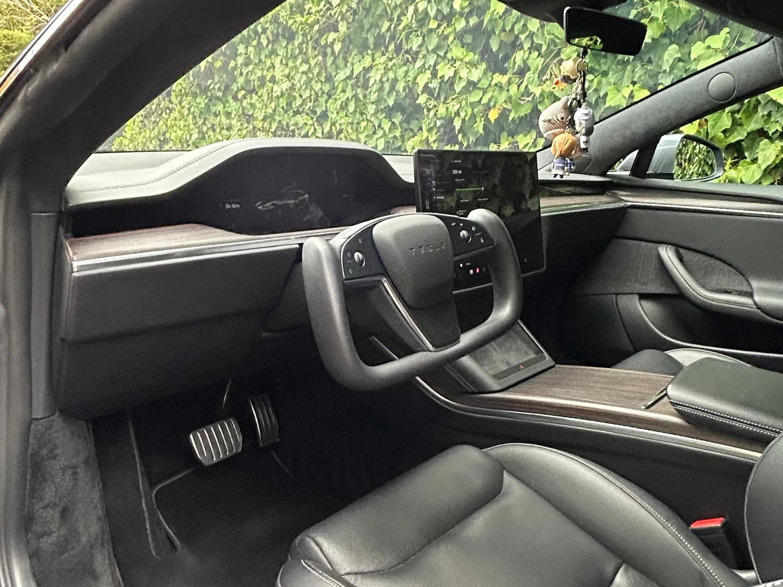 Tesla Model S, driver's side interior — full detail by AutoKlean